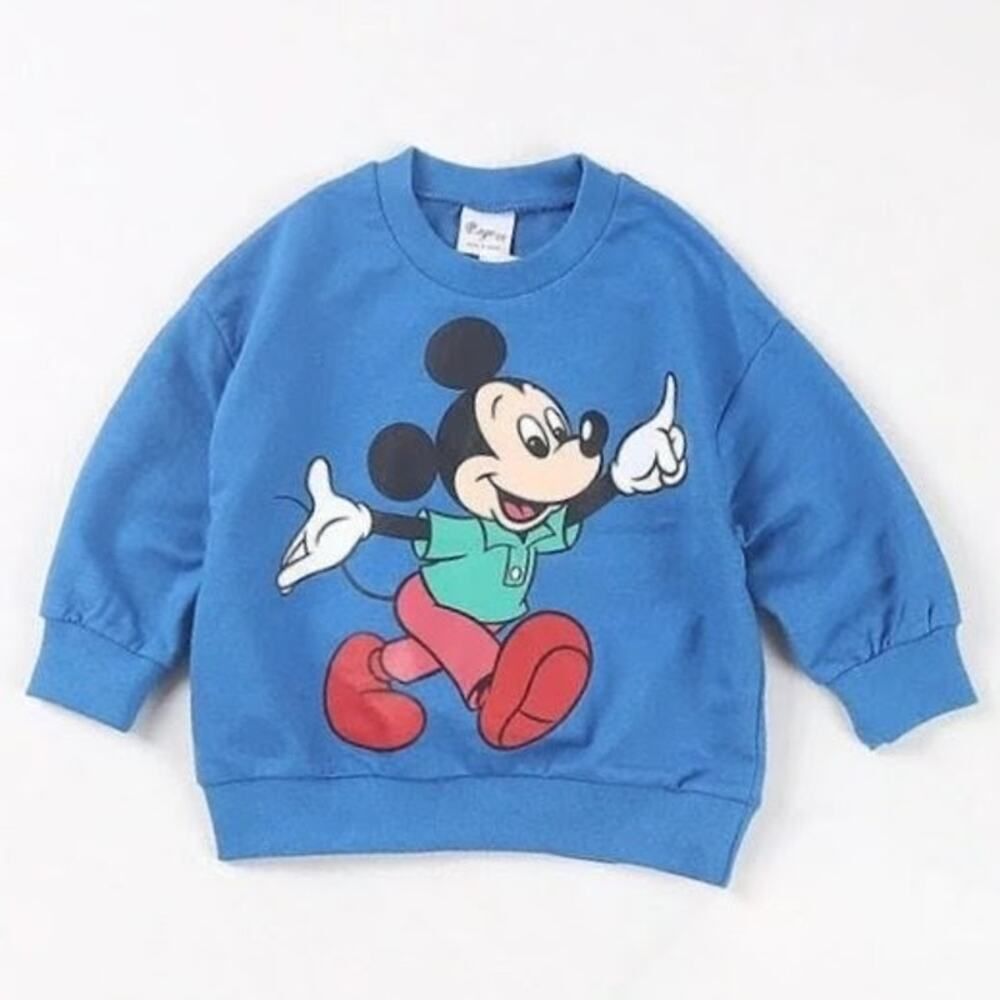 Disney Toddler Disney Friends Crewneck Sweatshirt sz M (3/4)